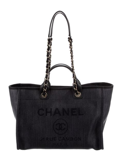 chanel deauville tote unboxing|chanel large deauville shopping tote.